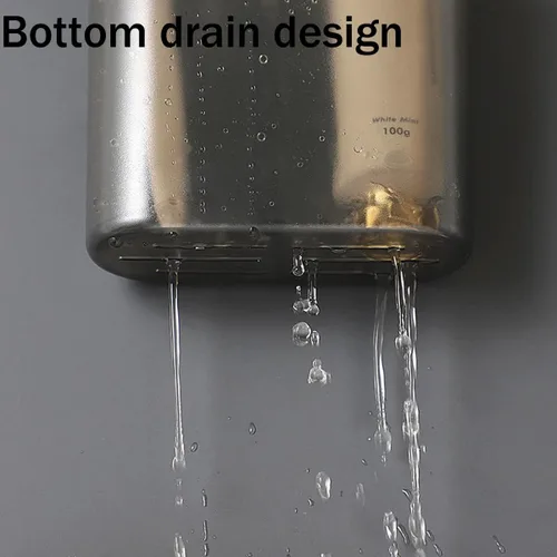 Vista 6 de 2 soportes para cepillos de dientes de montaje en pared para baño, ducha, soporte de cepillo de dientes para cepillo de dientes eléctrico, pasta