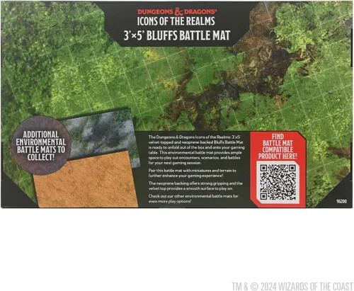 Vista 3 de WizKids D&D Icons of the Realms: Battle Mat (Estera de batalla de las llanuras)