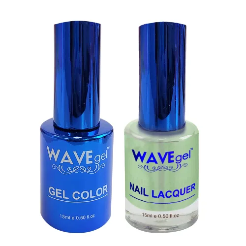Vista 13 de WAVEGEL - Juego dúo de gel y esmalte de uñas a juego - Colección Royal - #001 ¡Blanco sobre blanco! I 0.5 onzas