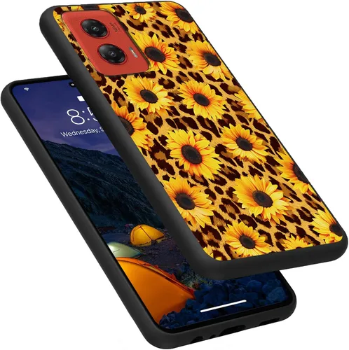 Vista 129 de Funda para Motorola Moto G Play 4G 2024, delgada y ligera, de silicona de TPU suave, color negro, ultrafina, para Motorola Moto G Play 4G 2024, Art