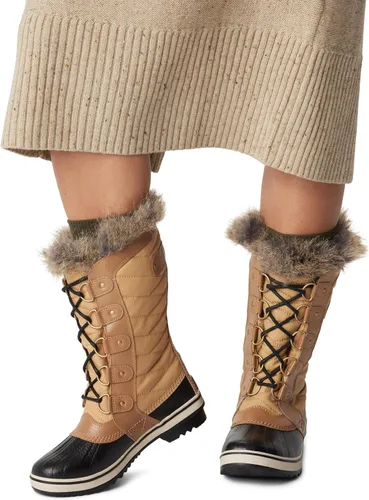 Vista 5 de SOREL Tofino II - Botas de invierno con aislamiento impermeable y cuello de piel sintética, para mujer