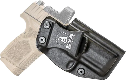 Vista 22 de CYA Supply Co. - Fundas IWB Black Optics Ready - Múltiples ajustes - Propiedad de veteranos - Fabricado en Estados Unidos
