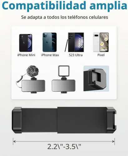 Vista 6 de UBeesize Soporte de Teléfono Aéreo, Brazo de Cámara Web Flexible con Soporte para Teléfono y Cabeza Esférica, Trípode Aéreo para Teléfono, Dibujo