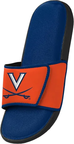 Vista 200 de FOCO Sandalias deportivas de espuma para ducha con logotipo de equipo universitario de la NCAA para hombre