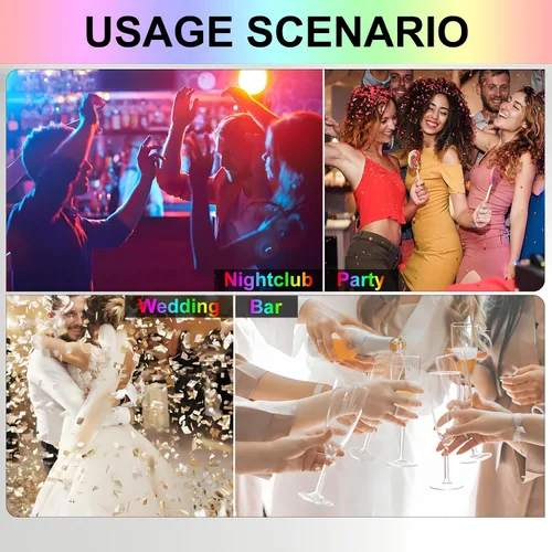 Vista 7 de Letrero de tablero de letras para luces de servicio de botellas, letras acrílicas para servicio de botellas de boda, juego de 2 (A)
