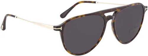 Vista 5 de Gafas de sol Tom Ford FT 0587 Carlo- 02 52A dark havana smoke