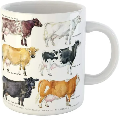 Vista 4 de Taza de café colorida linda erizo patrón animal bosque corazón otoño 11 oz taza de té tazas de cerámica regalo o recuerdo para familiares amigos