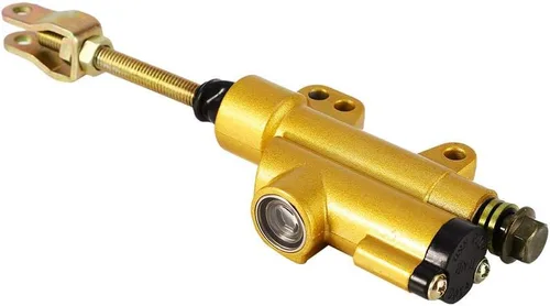 Vista 8 de Cilindro maestro de freno trasero, Aluminio motocicleta Dirt Pit Quad Bike Sportbike ATV trasero freno de pie maestro bomba de cilindro hidráulico