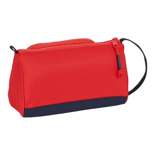 Vista 6 de Estuche Escolar RFEF Azul Rojo 20 x 11 x 8.5 cm