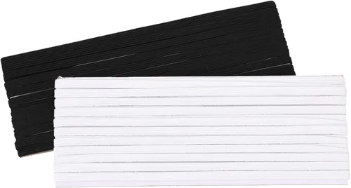 Vista 16 de Shappy Banda elástica para coser de punto de 1/2 pulgada x 11 yardas (beige)