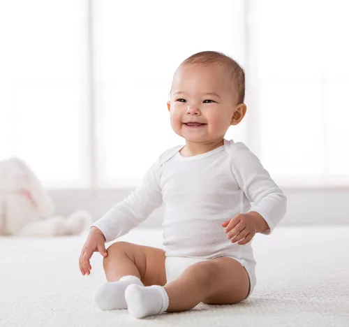 Vista 5 de Gerber Baby 2-Pack Long-Sleeve Side-snap Mitten-Cuff Shirt