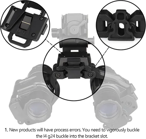 Vista 9 de New Reinforced Upgraded Version Night Vision Bridge with Adjustable Field of View for pvs14 Support 2 Optical Night Visions or 1 Digital Night