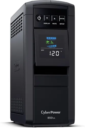 Vista 3 de CyberPower CP850PFCLCD PFC Sinewave UPS batería de reserva y protector contra sobretensiones