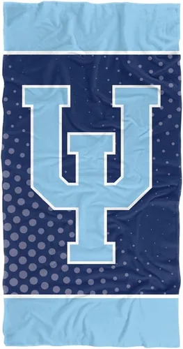 Vista 141 de LOGOVISION Manta Abilene Christian University, 30x60 Logo Dots CottonFront/PolyBackBeachTowel