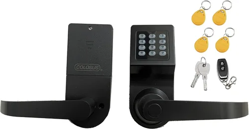 Vista 4 de Colosus Cerradura Digital Electrónica de Confianza sin Llave para Puerta, Teclado – Seguridad Smartcode, Otorgar y Controlar Acceso para Hogar