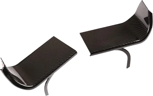 Vista 8 de Cubierta decorativa para tablero de instrumentos de automóvil ABS para Land Rover Defender 110 2020 (estilo de fibra de carbono)