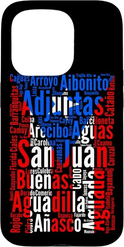 Vista 14 de Funda para iPhone 17, diseño de ciudades puertorriqueñas, bandera de Puerto Rico, Boricua