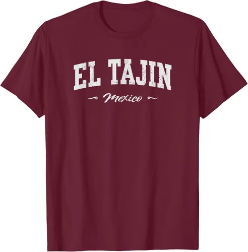 Vista 16 de Camiseta de recuerdo deportivo El Tajin Mexico, Negro
