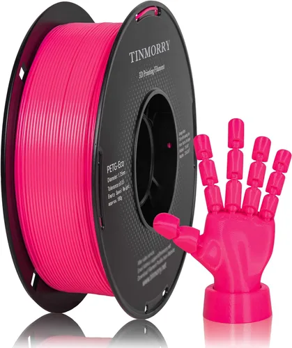 Vista 45 de TINMORRY - Filamento PETG CF de 1.75 mm para impresora 3D, compatible con Bambu LAB, Creality K1C, QIDI MAX3, FLASHFORGE Adventurer 5M, Prusa MK4