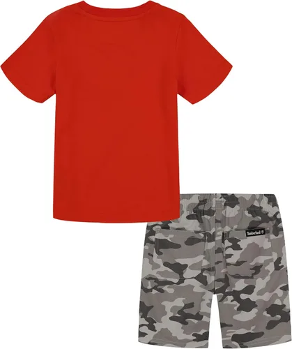 Vista 2 de Timberland Muchachos 2 Piezas Conjunto Corto