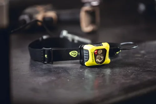 Vista 7 de Streamlight 61436 Enduro Pro USB recargable multifunción lámpara principal con correa elástica y de goma y bloqueo dual 3M, amarillo