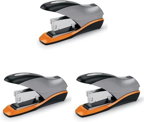 Vista 6 de Swingline Engrapadora, capacidad para 70 hojas, esfuerzo reducido, tira completa, grapadora de escritorio, Optima 70, plata (87870)