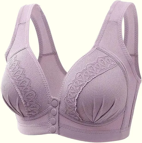 Vista 54 de Brasier sin aros para mujer, brasier sin aros, cómodo brasier sin varillas, ropa interior diaria