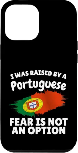 Vista 26 de I was Raised by a Portuguese Portugal Flag Gift Son Daughter Case for iPhone 16