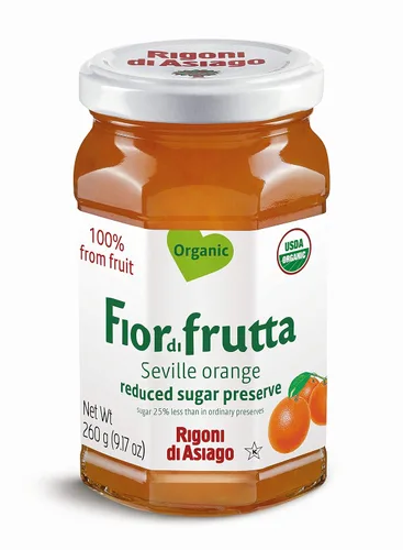 Vista 31 de Rigoni di Asiago Fiordifrutta Organic Fruit Spread, melocotón, 6