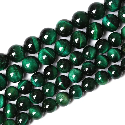 Vista 77 de 4mm 90 piezas Cuentas de piedra natural de turquesa africana para hacer joyería Cuentas sueltas de gemas redondas para pulseras, collares, aretes