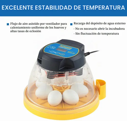 Vista 4 de Brinsea Mini II Incubadora Avanzada con Turner Automático para Ecubar 7