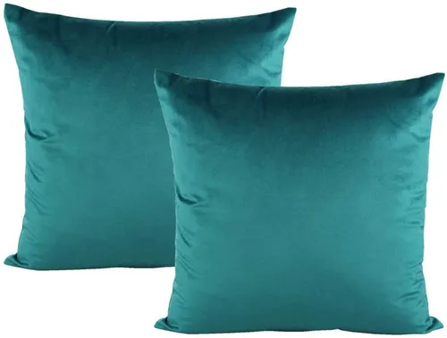 Vista 36 de VAKADO Juego de 2 fundas de almohada de terciopelo beige crema de 16 x 16 pulgadas, fundas de cojín cuadradas suaves y sólidas, decoración del hogar