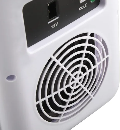 Vista 7 de Refrigerador solar de 50W con panel solar, DC18V Enfriador de refrigerador accionado solar con caja de batería para acampar