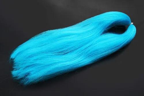 Vista 7 de Tigofly 16 Colores Fibra Sintética Grande Hank Super Pelo Mosca Atado Bucktail Jig Señuelo Hacer Materiales 8 colores claros