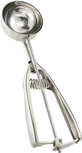 Vista 17 de Cuchara Grande de Acero Inoxidable para Muffins, Dispensador de Masa para Cupcakes, Cuchara Grande para Masa de Helado, Cupcakes y Muffins, Acero