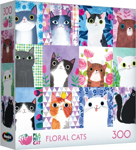 Vista 7 de RoseArt - Planet Cat - Cats at Home - Rompecabezas de 300 piezas para adultos