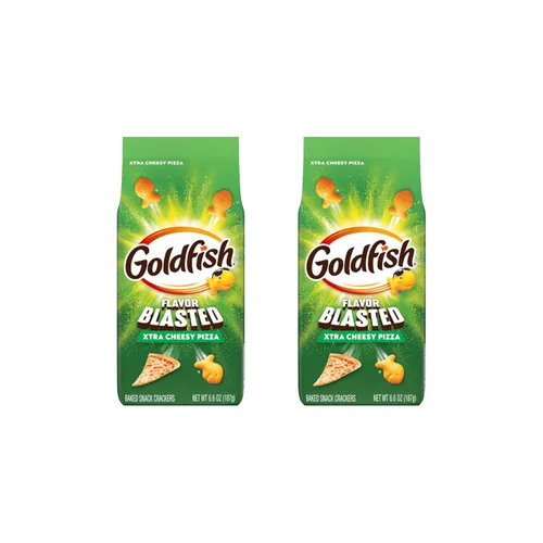 Vista 27 de Goldfish Galletas de queso cheddar para bebé, bolsa de 7.2 onzas
