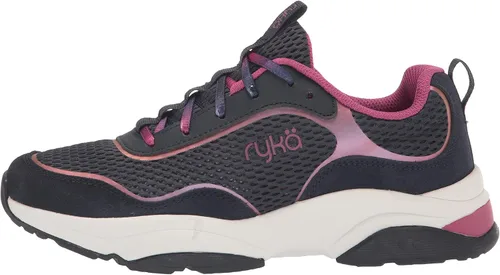 Vista 8 de Ryka Tenis para caminar Nostalgia para hombre, Azul marino, 7.5 ancho