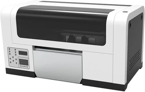 Vista 2 de Máquina de impresión automática de camisetas A3 Impresora DTF con agitador de polvo y secadora para camisetas (software RIP de fotoprint)