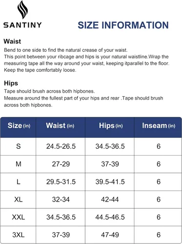 Vista 7 de SANTINY Bermudas de 6 pulgadas para mujer con bolsillos, pantalones cortos de cintura alta para correr
