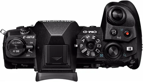 Vista 4 de Olympus OM-D E-M1 Mark II cuerpo de cámara, 20.4 megapíxeles con LCD de 3 pulgadas, negra