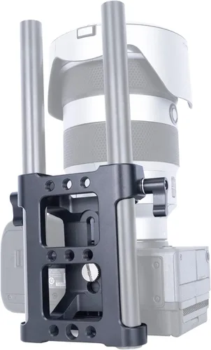 Vista 6 de NICEYRIG Placa base LWS de 0.591 in para cámara sin espejo DSLR Video Rig