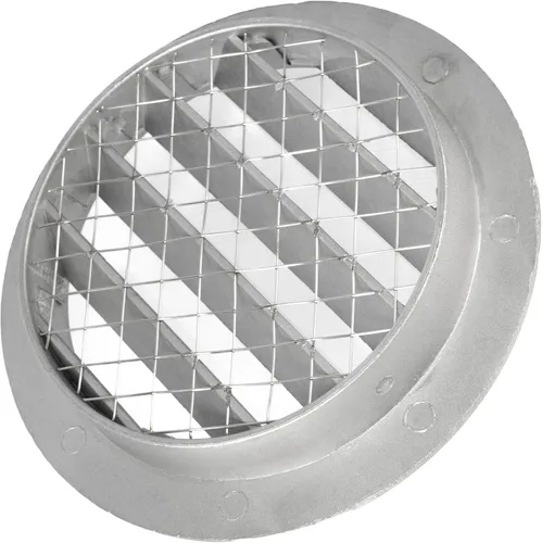 Vista 9 de Cubierta para salida de ventilación – Ventilación redonda de Soffit – Rejilla de ventilación – Cubierta de rejilla – Malla mosquitera integrada