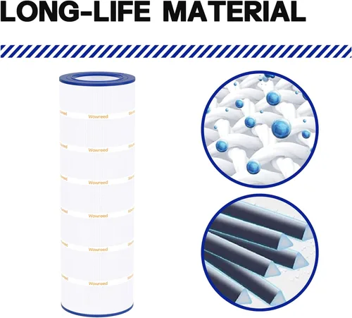 Vista 4 de Filtro de piscina compatible con CC150, Clean & Clear 150, CCRP150, PAP150, R173216, C-9415, FC-0687, 160317, 150 pies cuadrados, 1 paquete