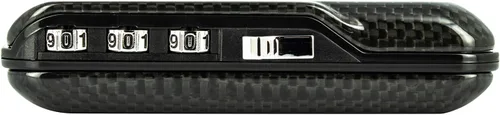 Vista 9 de ÖGON -DESIGNS- The First Pocket Size Vault - Cartera de código de aluminio para tarjetas y billetes, con cerradura con un código de 3 dígitos