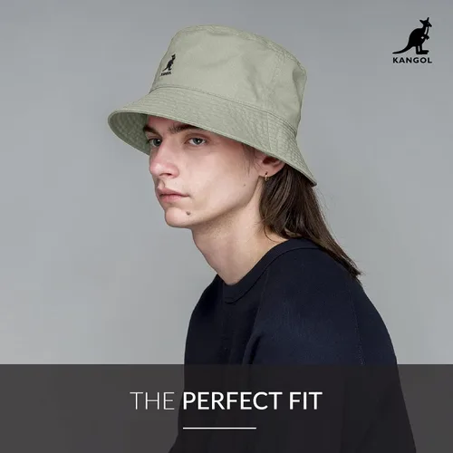 Vista 3 de Kangol Women's Washed Cotton Bucket Hat