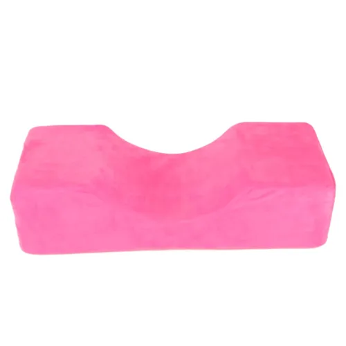 Vista 10 de Yinhing Almohada para reposacabezas con soporte para el cuello, almohada de extensión de pestañas en forma de U, esponja para arte de uñas, cojín