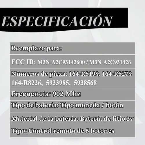 Vista 3 de MechanMagic llave de mando a distancia de repuesto compatible con Ford Explorer Expedition Edge 2017-2022 Escape Lincoln Navigator Aviator Corsair
