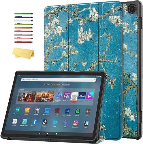 Vista 103 de Funda para Amazon Kindle Fire HD 8 y Fire HD 8 Plus (12ª/10ª generación, versión 2024/2022/2020) de 8 pulgadas, UUcovers con soporte triple