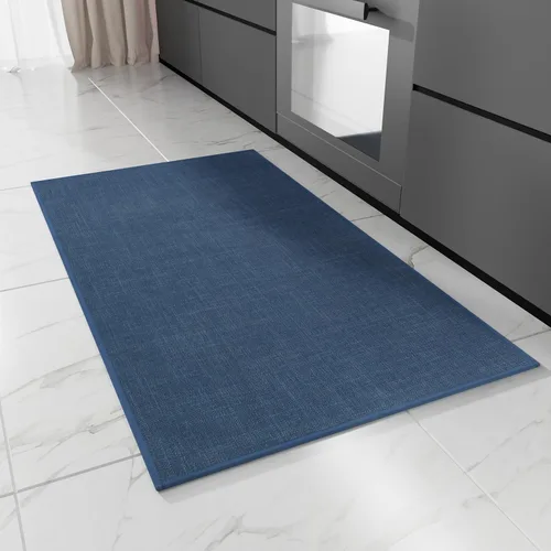 Vista 14 de Hargiis Alfombra de cocina de goma antideslizante, lavable, absorbente para piso, lavable a máquina, para frente del fregadero, puerta, lavandería